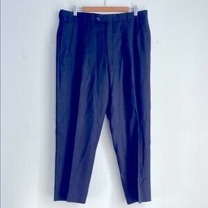 Austin Reed Super 100’s wool pleated dress trouser pants